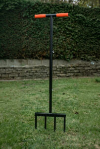 Prevzdušňovač Strend Pro Garden, rúrkový, 4 hrotý, 30x102 cm