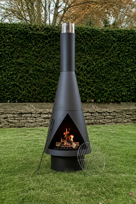 Ohniště s komínem 160cm