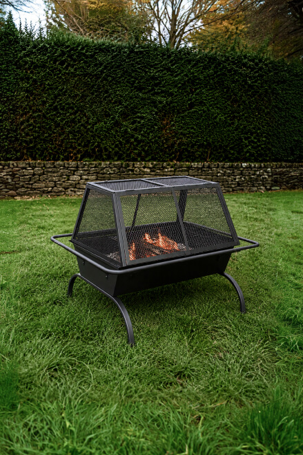 Velké kryté ohniště PIT-016 - 93cm